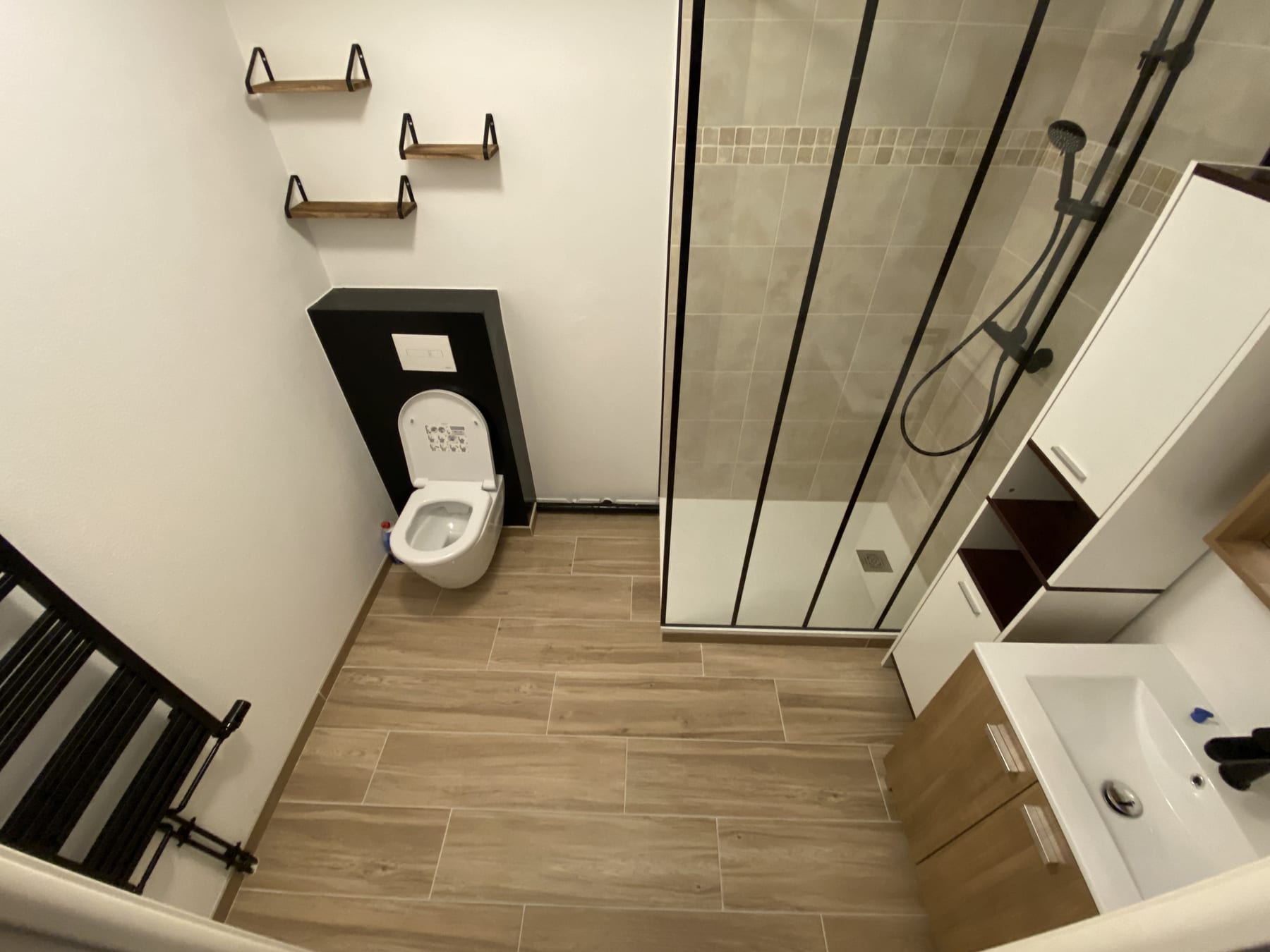 Salle de bain rénovée par 3CPZ